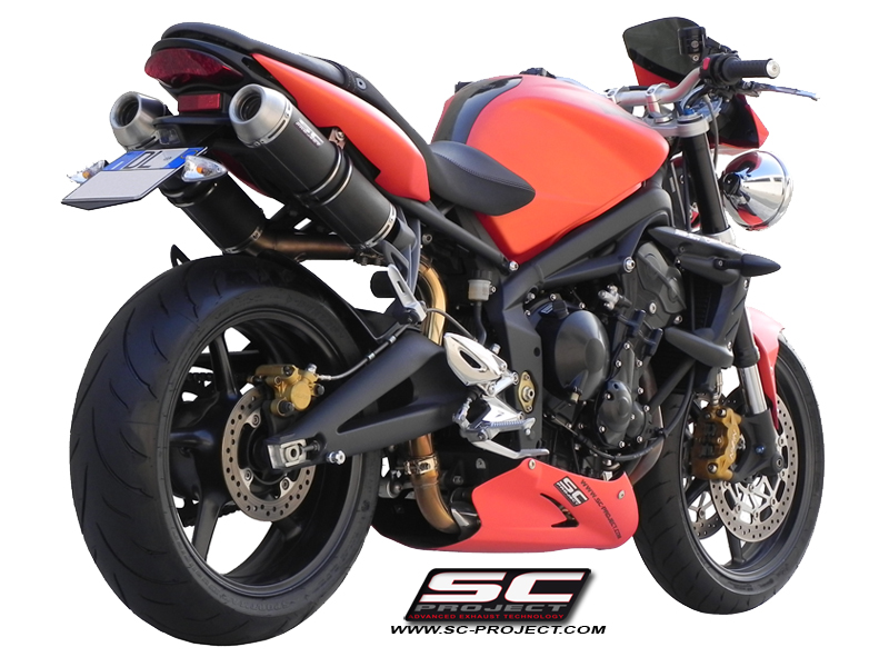 Sc project street triple 675 on sale